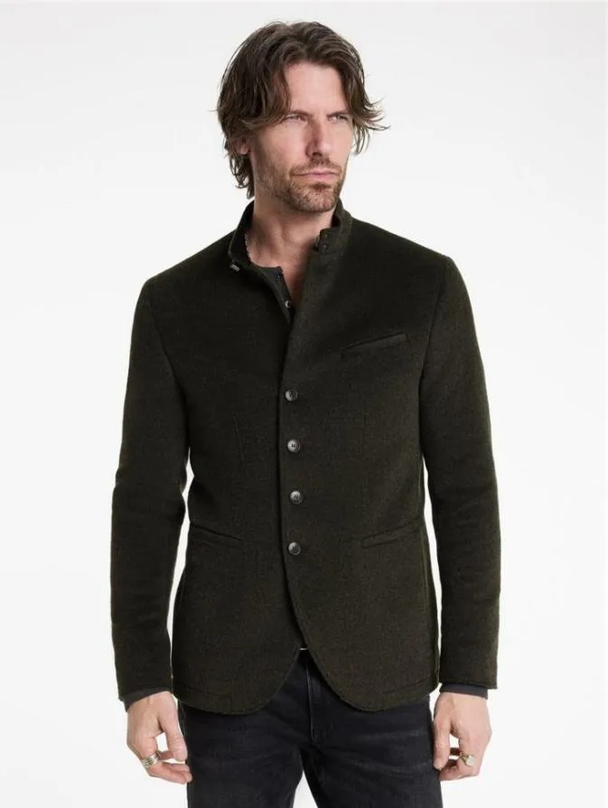 Men Suit Jackets John Varvatos HYDE JACKET Kombu Green