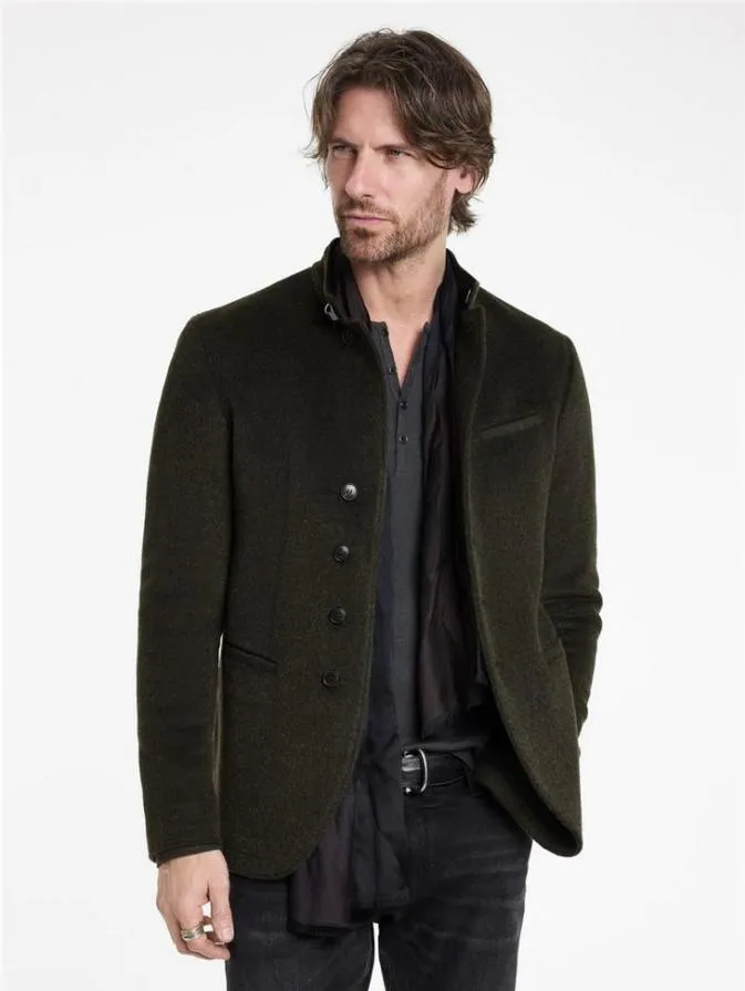 Men Suit Jackets John Varvatos HYDE JACKET Kombu Green