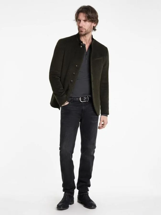 Men Suit Jackets John Varvatos HYDE JACKET Kombu Green