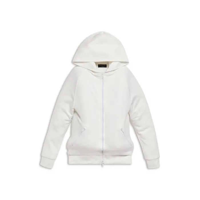 Men Sweatshirts and Hoodies Balenciaga Unity Sports Icon Inflatable Zipup Hoodie Medium Fit In White