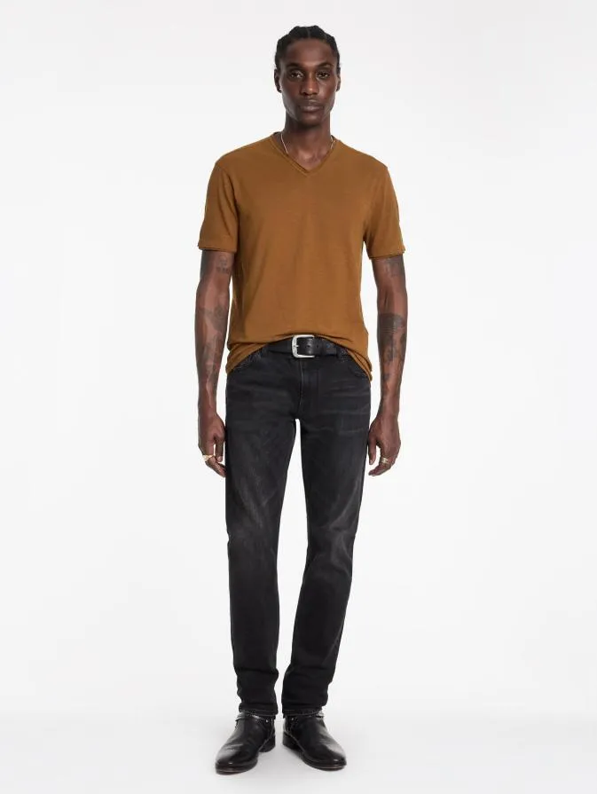 Men TShirts John Varvatos MILES VNECK Flax Heather