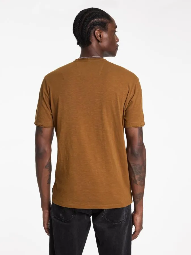 Men TShirts John Varvatos MILES VNECK Flax Heather