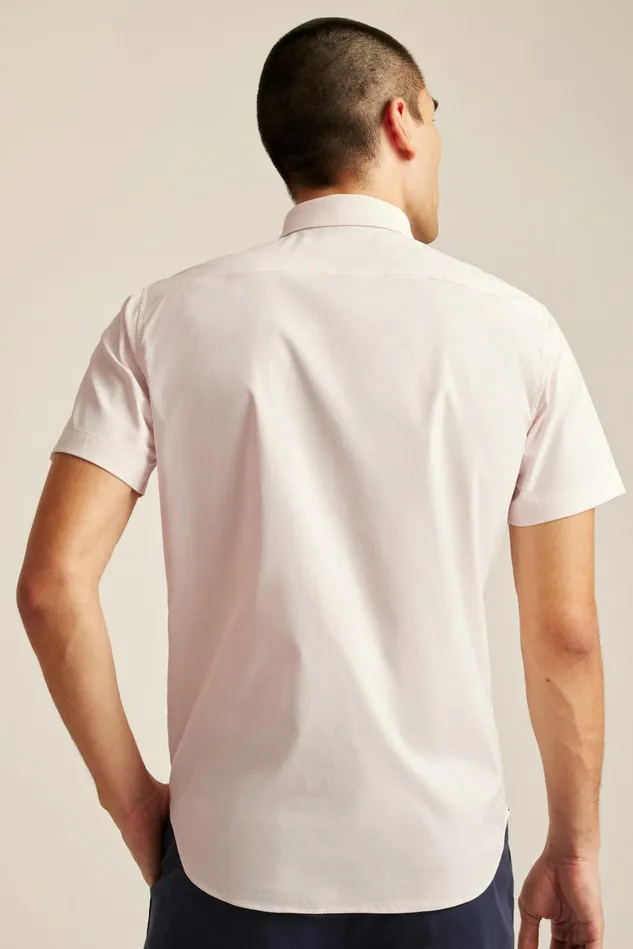 Men Tech Short Sleeve Shirt Rose Astor Geo Bonobos Short Sleeve Shirts