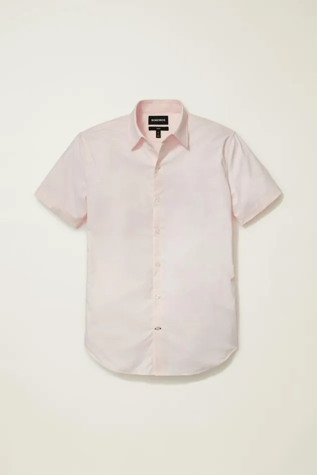 Men Tech Short Sleeve Shirt Rose Astor Geo Bonobos Short Sleeve Shirts