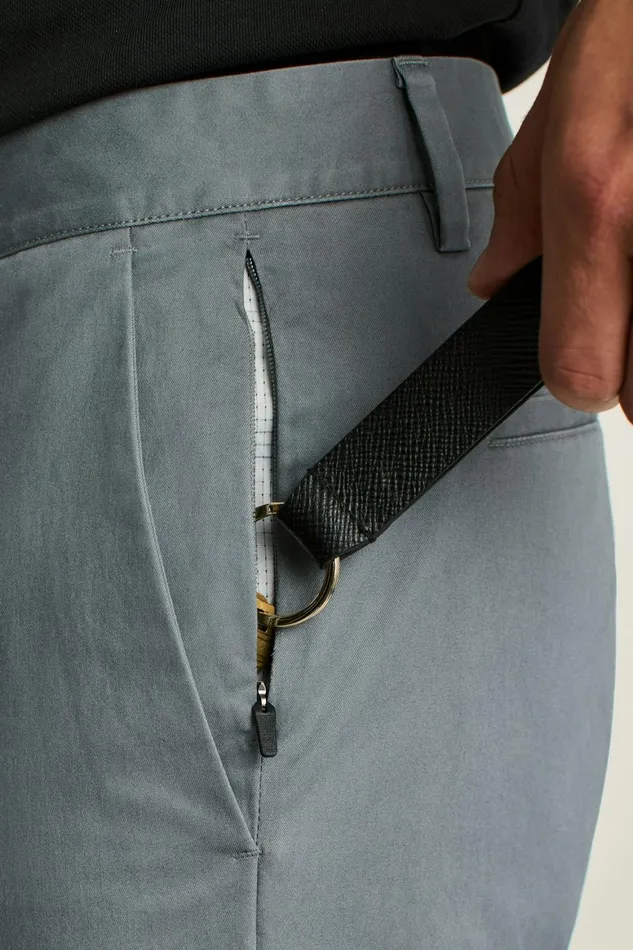 Men Tech Trouser Lava Smoke Dark Grey Bonobos Chinos