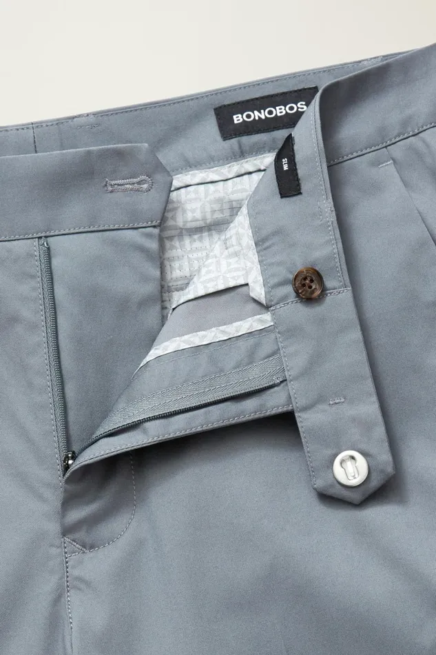 Men Tech Trouser Lava Smoke Dark Grey Bonobos Chinos