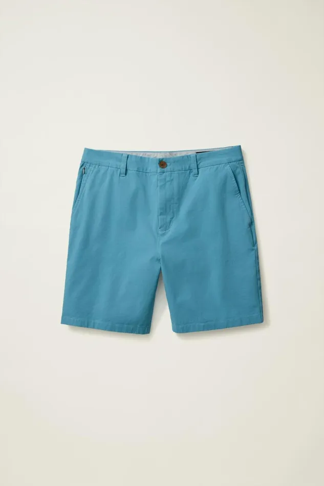Men The Chino Short 20 Adriatic Blue Bonobos Chino Shorts