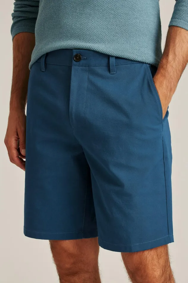 Men The Chino Short 20 Navy Peony Bonobos Chino Shorts