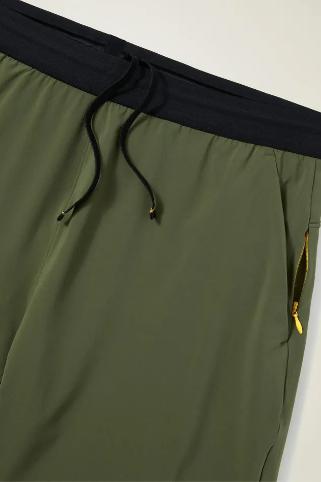 Men The Lined Gym Short Wild Olive Bonobos Casual Shorts