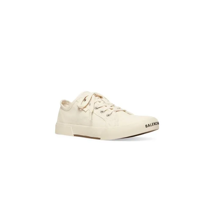 Men Trainers Balenciaga Paris Low Top Trainers In White