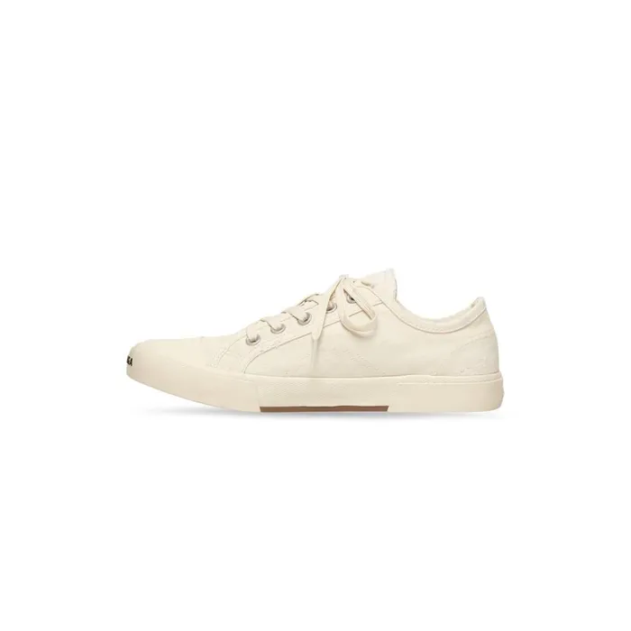 Men Trainers Balenciaga Paris Low Top Trainers In White