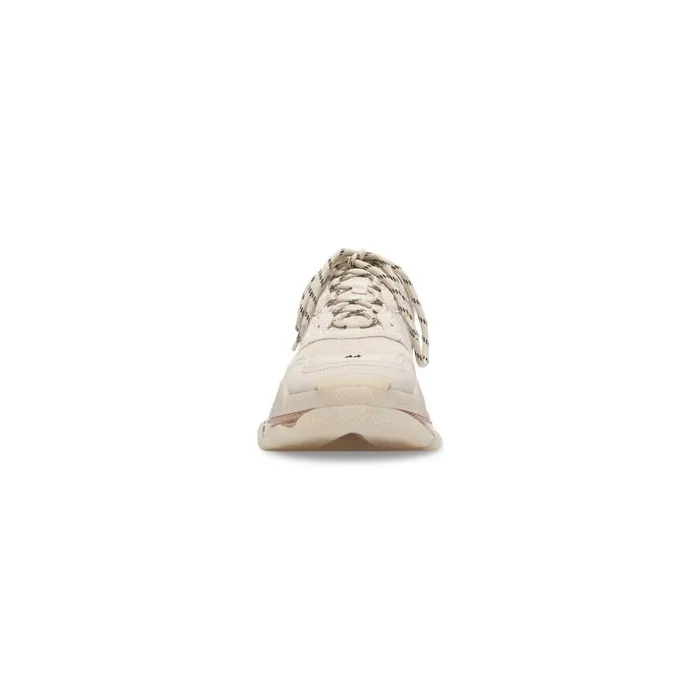 Men Trainers Balenciaga Triple S Clear Sole Trainers In White