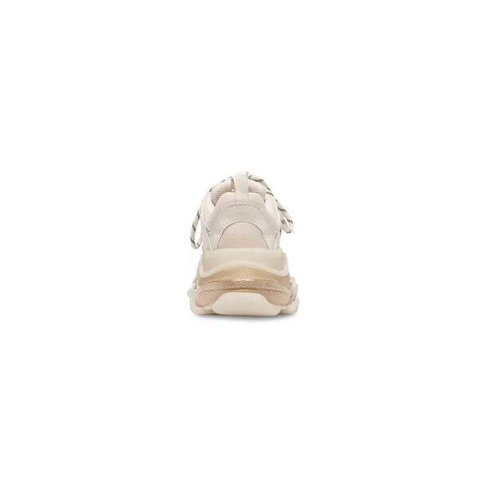 Men Trainers Balenciaga Triple S Clear Sole Trainers In White
