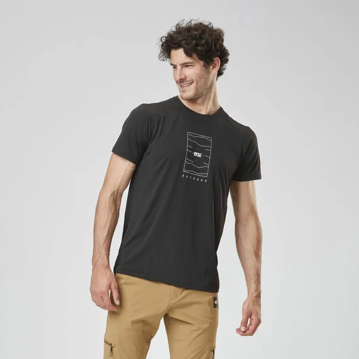 Men TRAVIS TECH TEE Picture Organic Clothing TShirts