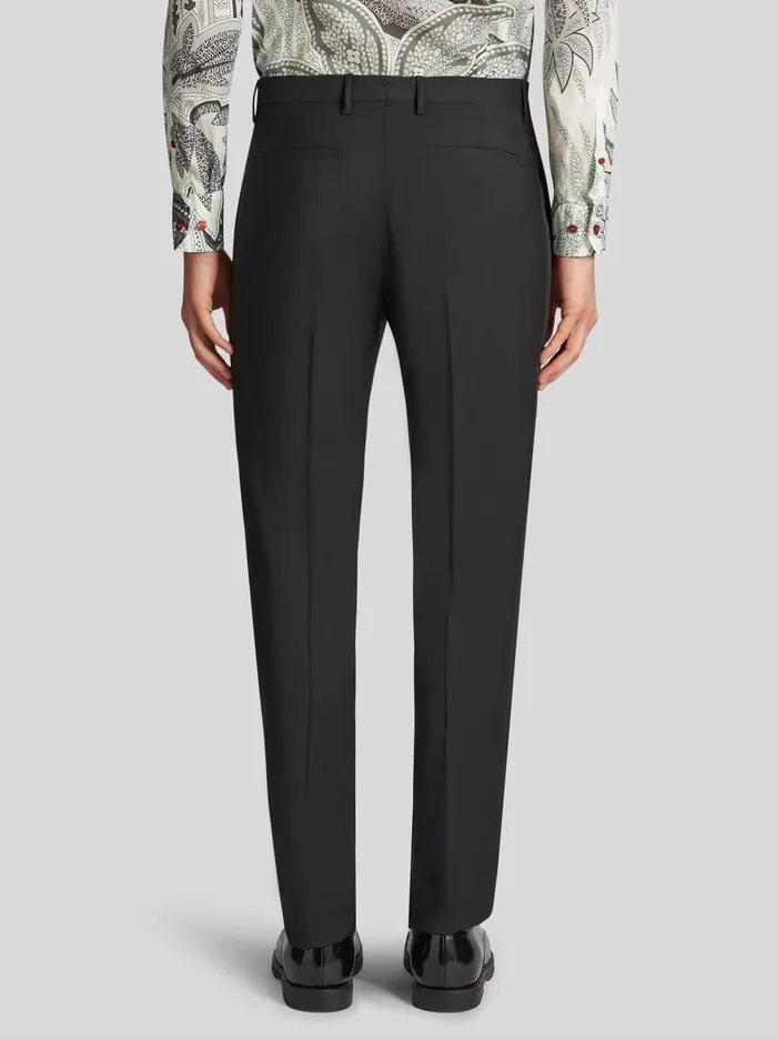 Men Trousers With Side Band Etro Trousers
