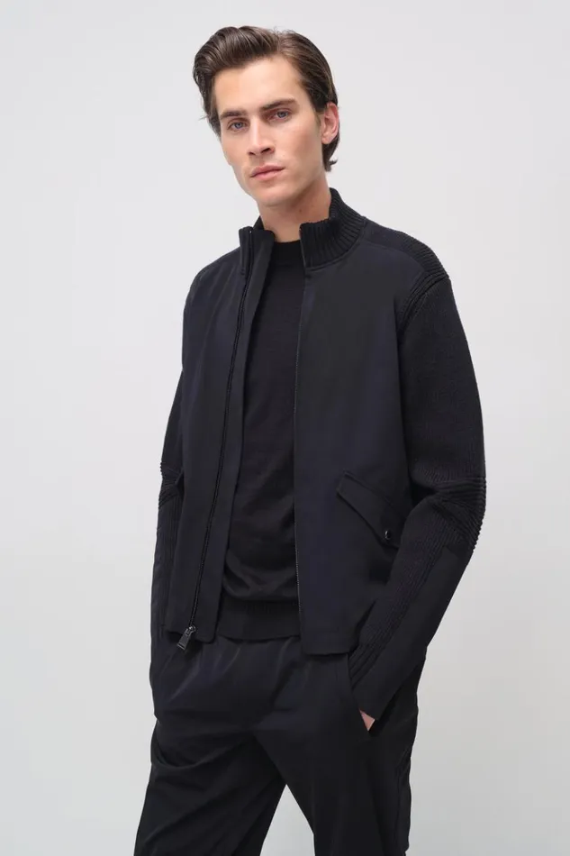 Men Tucker Jacket Black Jonathan Simkhai Jackets and Coats