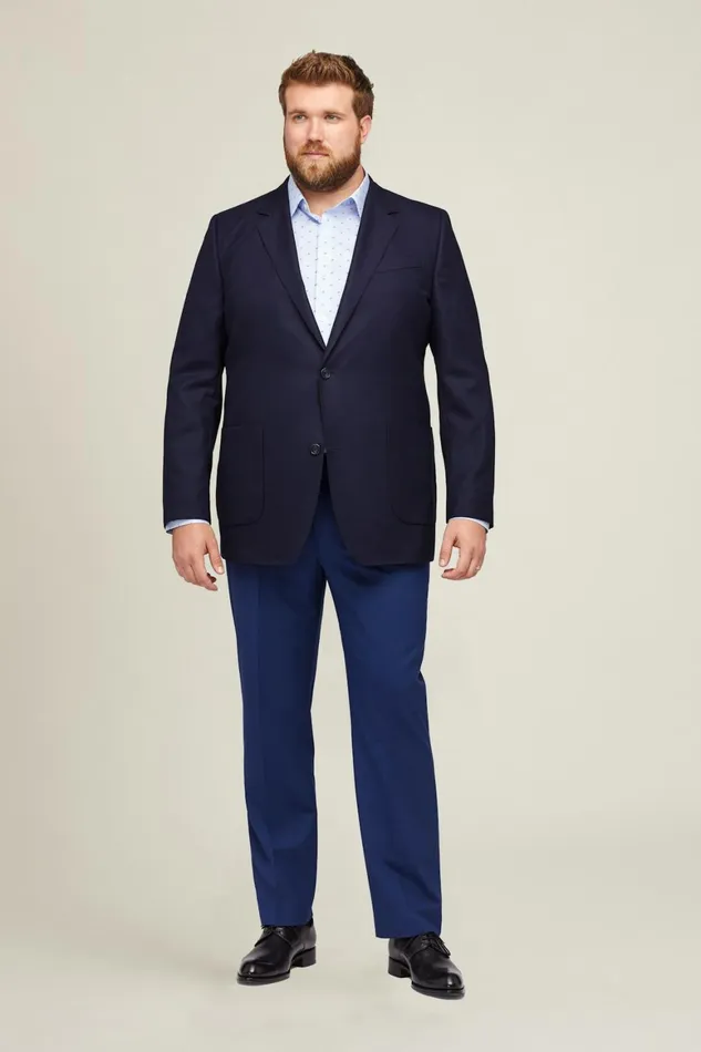 Men Unconstructed Italian Wool Blazer Extended Sizes Navy Bonobos Blazers and Sport Coats Men Unconstructed Italian Wool Blazer Extended Sizes Navy Bonobos Blazers and Sport Coats