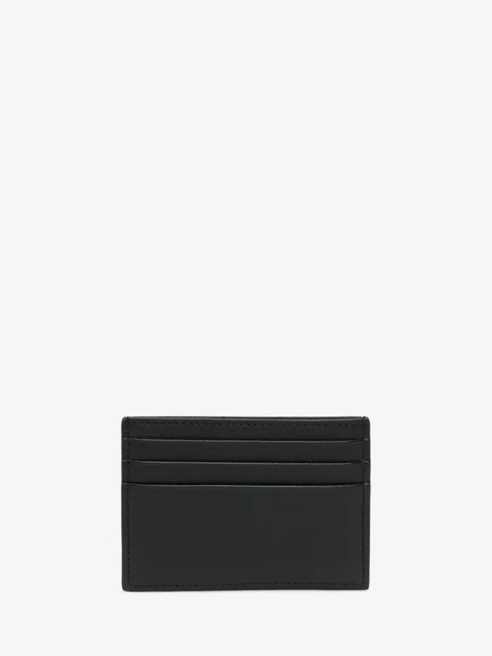 Men Wallets And Cardholders Alexander McQueen The Harness Card Holder Black