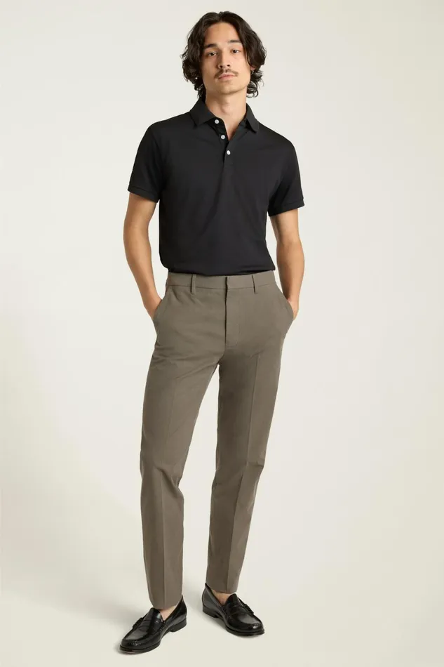 Men Weekday Warrior Dress Pants Wednesday Olive Houndstooth Bonobos Dress Pants