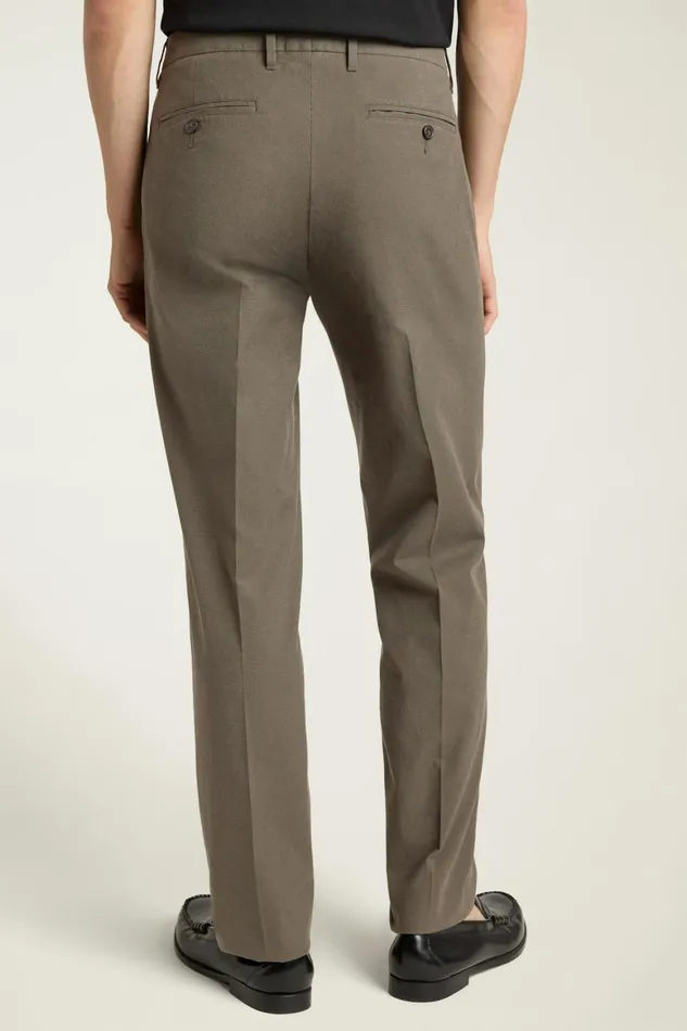 Men Weekday Warrior Dress Pants Wednesday Olive Houndstooth Bonobos Dress Pants