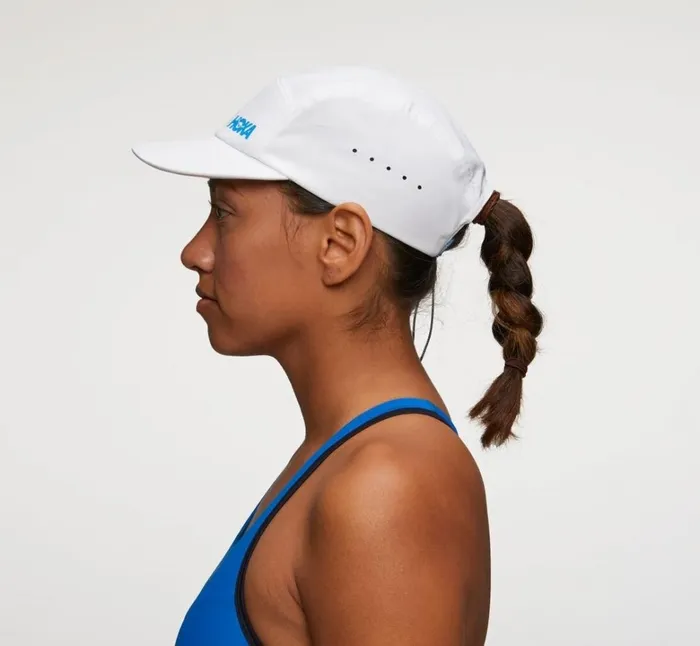 MenWomen All Gender Performance Hat White Diva Blue HOKA ONE ONE Accessories