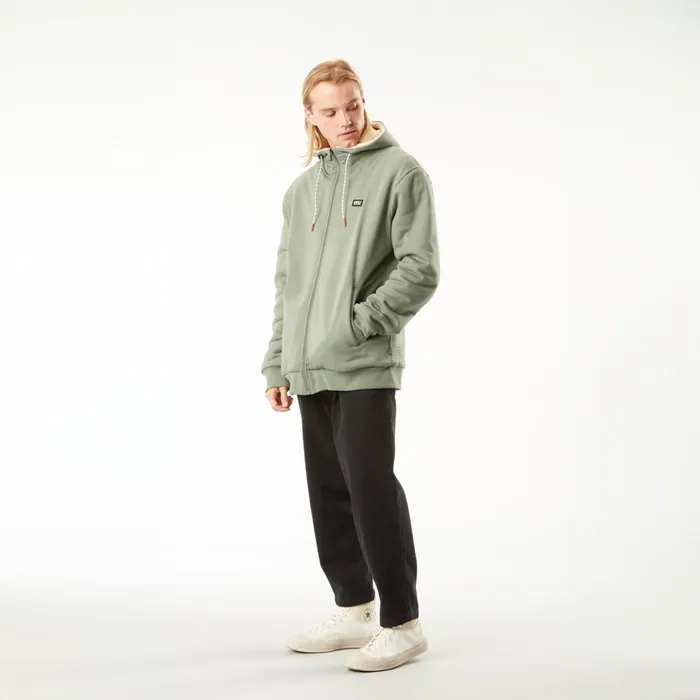 Men YINNI PLUSH ZIP HOODIE Picture Organic Clothing Sweats and Hoodies