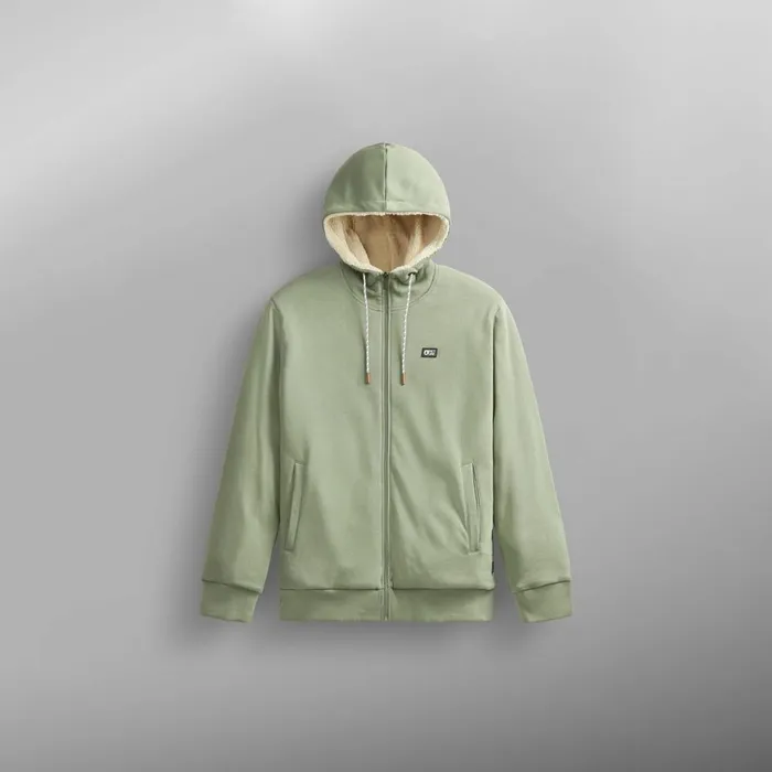 Men YINNI PLUSH ZIP HOODIE Picture Organic Clothing Sweats and Hoodies