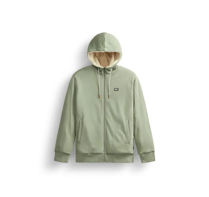 Men YINNI PLUSH ZIP HOODIE Picture Organic Clothing Sweats and Hoodies