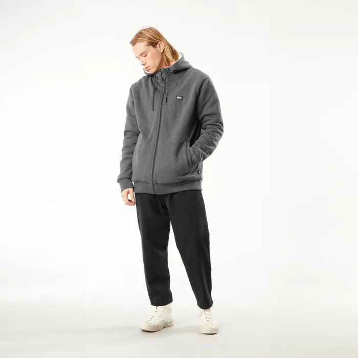 Men YINNI PLUSH ZIP HOODIE Picture Organic Clothing Sweats and Hoodies