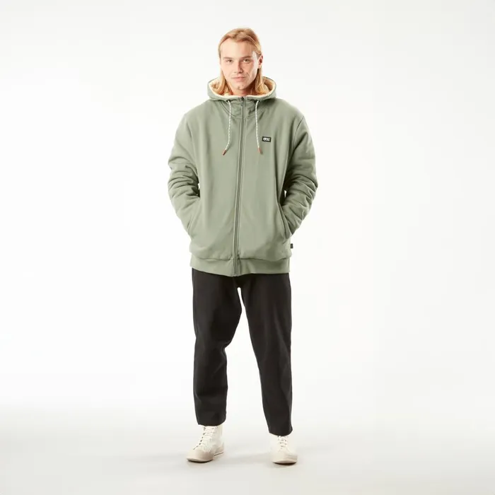Men YINNI PLUSH ZIP HOODIE Picture Organic Clothing Sweats and Hoodies