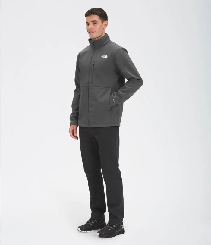 Mens Apex Bionic JacketTall Tnf Dark Grey Heather The North Face Softshell
