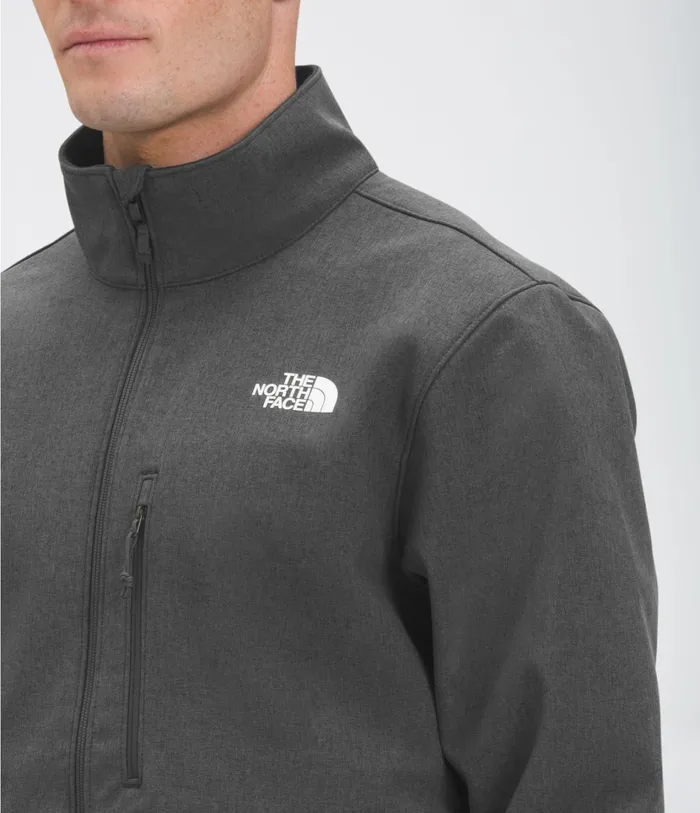 Mens Apex Bionic JacketTall Tnf Dark Grey Heather The North Face Softshell