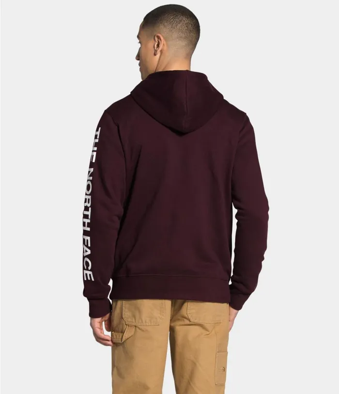 Mens Brand Proud Full Zip Hoodie Root Browntnf White The North Face Hoodies and Sweatshirts