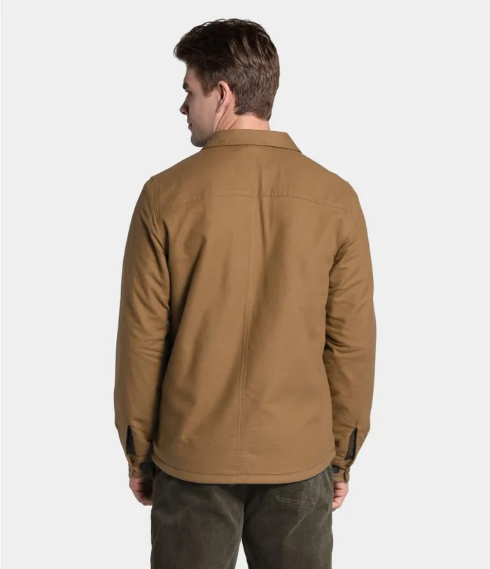 Mens Campshire Shirt Utility Brown The North Face Fleece