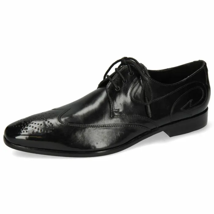 Mens Derbies Melvin and Hamilton Elvis 63 Black