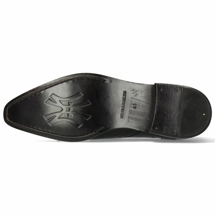 Mens Derbies Melvin and Hamilton Elvis 63 Black