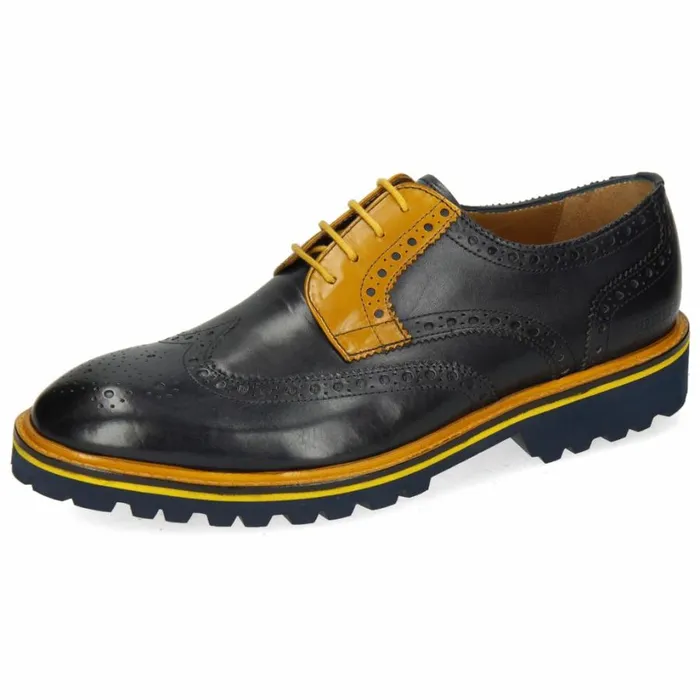 Mens Derbies Melvin and Hamilton Matthew 33 Blue