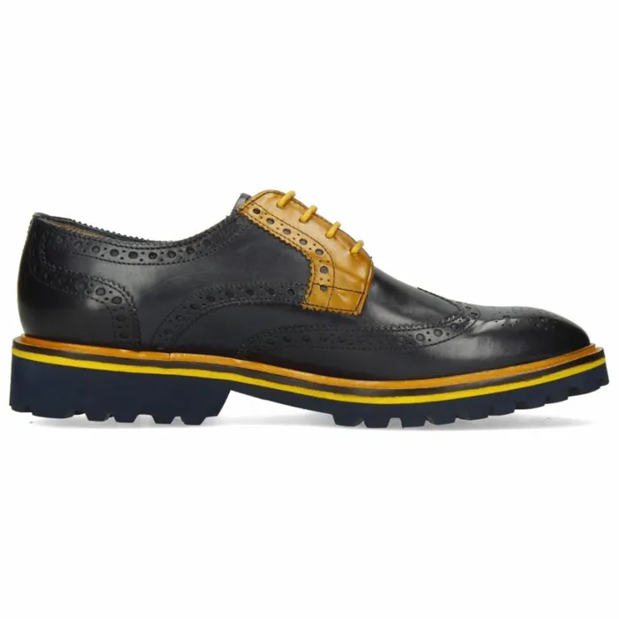 Mens Derbies Melvin and Hamilton Matthew 33 Blue