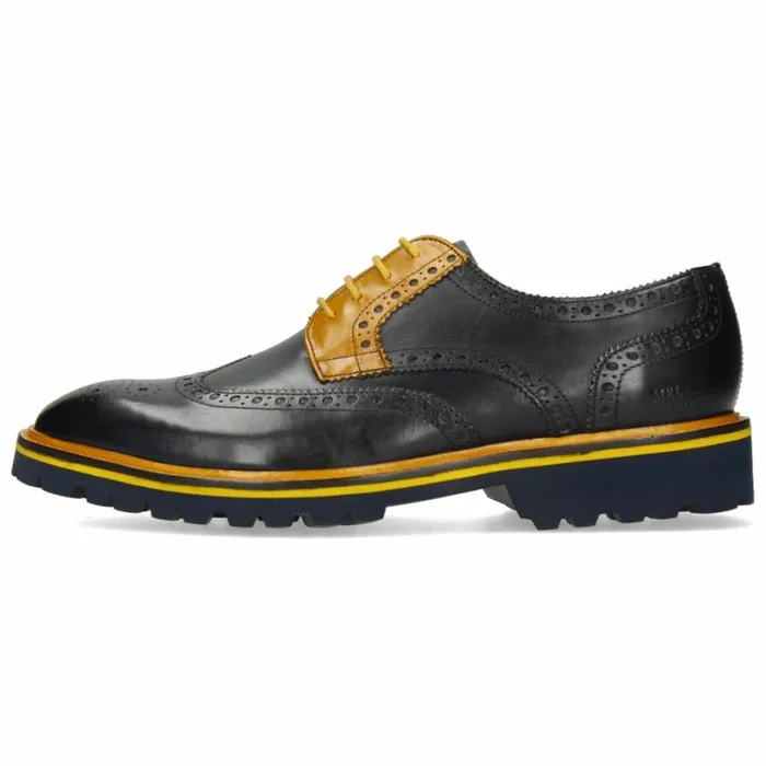 Mens Derbies Melvin and Hamilton Matthew 33 Blue