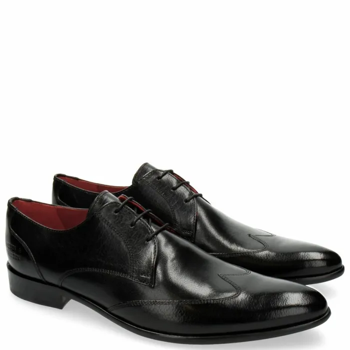Mens Derbies Melvin and Hamilton Toni 2 Black