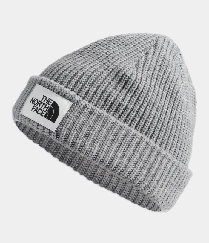 Mens Salty Dog Beanie Mid Greytin Grey The North Face Beanies and Scarves