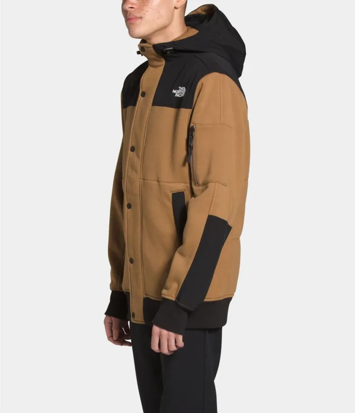 Mens Sherpa Lined Rivington Jacket Utility Brown The North Face Fleece