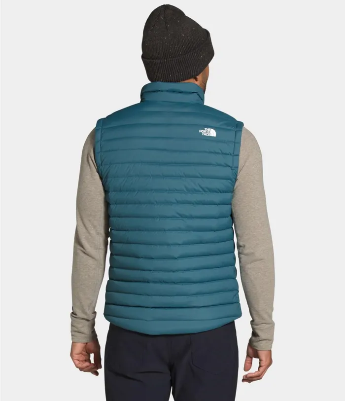 Mens Stretch Down Vest Mallard Blue The North Face Vests
