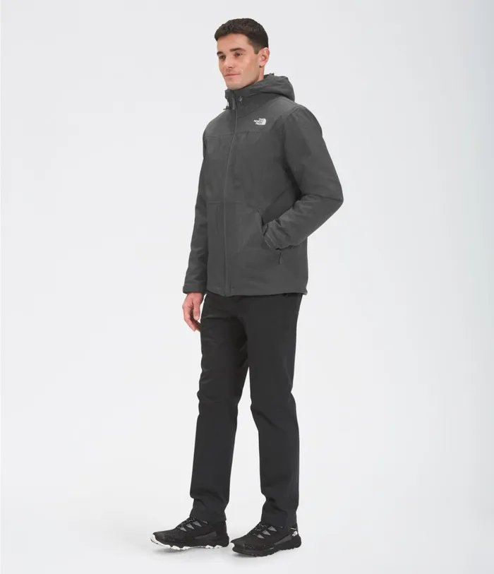 Mens Tour Triclimate Jacket Tnf Dark Grey Heather The North Face 3In1