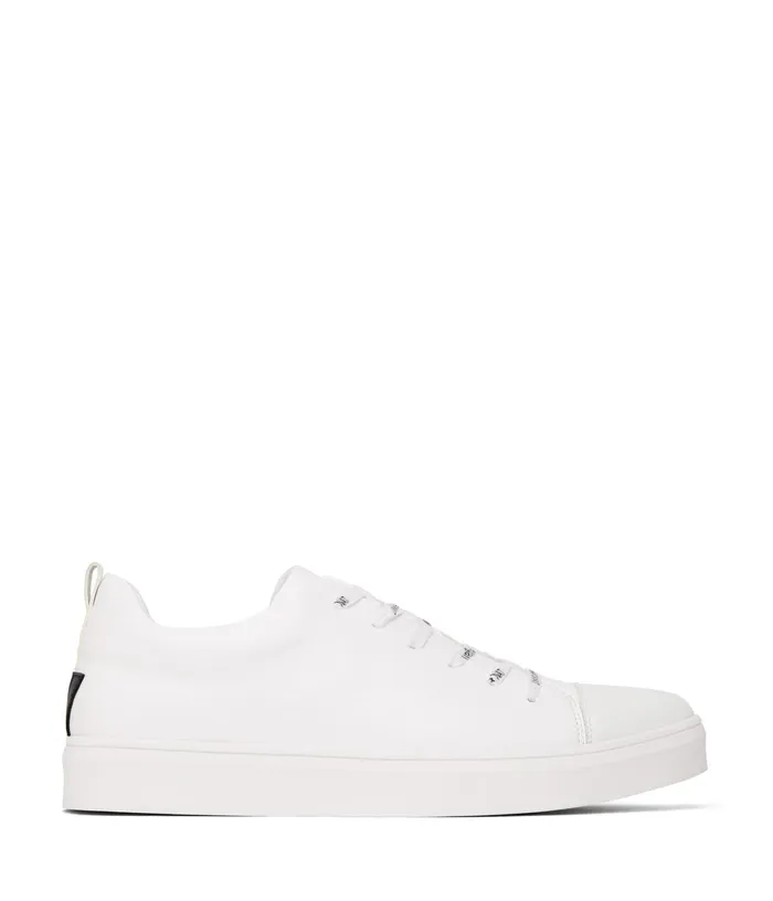 MensWomen Gavin Vegan Sneakers White Matt and Nat Footwear