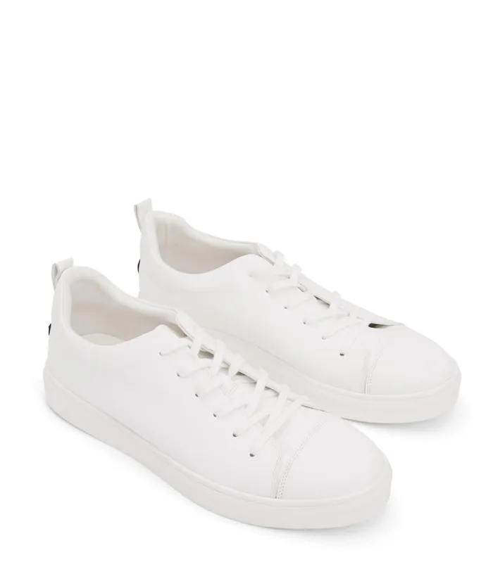 MensWomen Gavin Vegan Sneakers White Matt and Nat Footwear