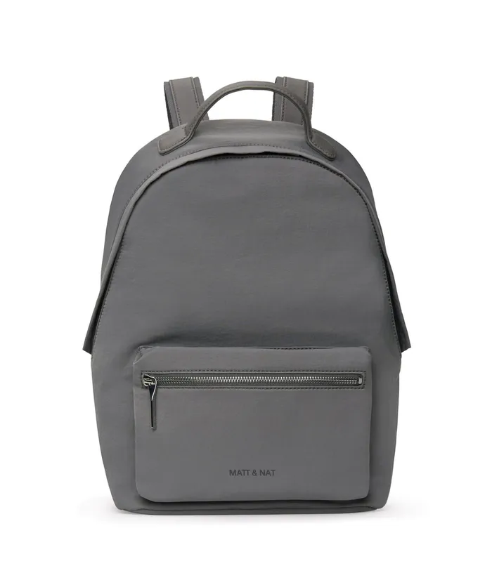 MensWomen Rito Vegan Backpack 8211 Oam Grey Matt and Nat Backpacks
