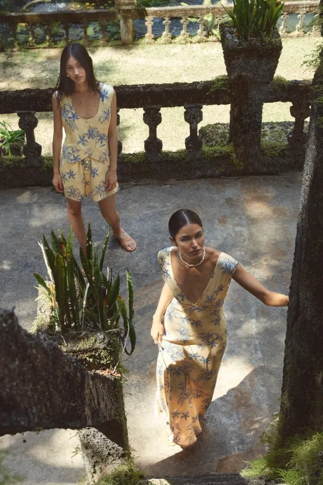 MidiMaxi Dresses Women VRG GRL Sunlit Isle Bias Cut Maxi Dress Iris MidiMaxi Dresses Women VRG GRL Sunlit Isle Bias Cut Maxi Dress Iris