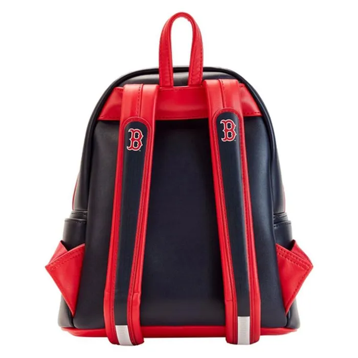 MLB Boston Red Sox Patches Mini Backpack Unisex Loungefly Backpacks