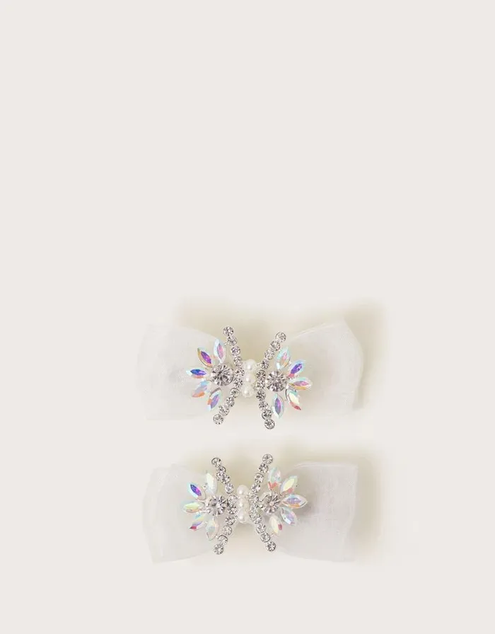 Monsoon 2Pack Enchanted Hair Clips Children Girls039 Hair Accessories